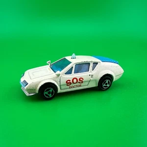 Majorette Alpine A 310 SOS Doctor Car White 1/55 Scale Made In France - Picture 1 of 13