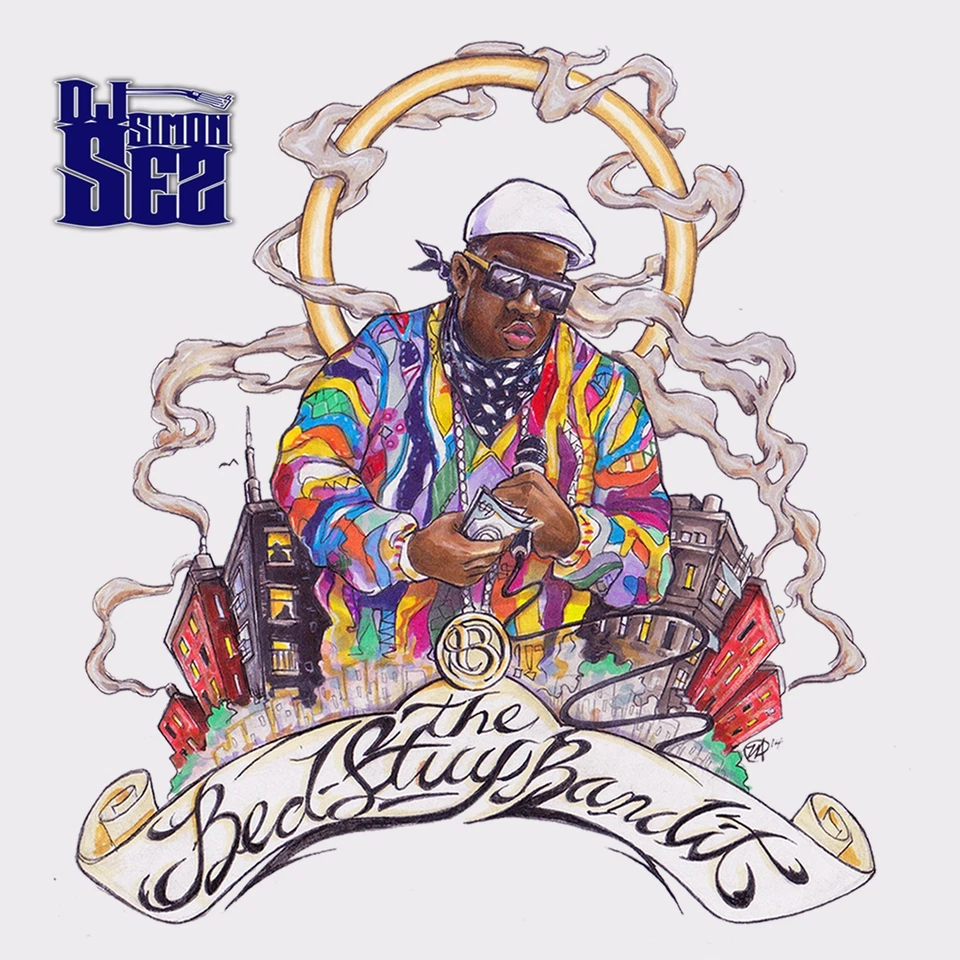Biggie Blends "The Bed-Stuy Bandit" Mixtape DJ Simon Sez Notorious B.I.G Remixes Foto 1 de 1