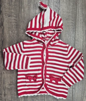 Roupas de bebê menina Gymboree 18-24 meses campainha com capuz campainha e laços - Imagem 1 de 3