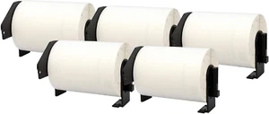 5X DK-11241 102 X 152 Mm Compatibili Etichette per Spedizioni (200 Etichette/Rot - Foto 1 di 12