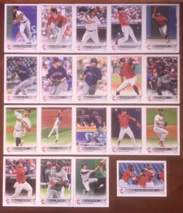 🔥HOT🔥2022 Topps Baseball Series 1 & 2 CLEVELAND GUARDIANS Team Set—19 Cards🔥 - Picture 1 of 5