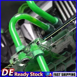 Tuyau rigide avec filetage G1/4, raccord d'extension de tuyau dur 14 mm pour eau PC - Photo 1/17