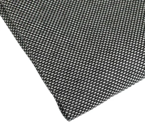 Flush Speaker Grill Cloth Replacement Fabric for Home Stage Speakers (Black-Grey - Picture 1 of 12