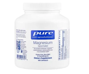Pure Encapsulations Magnesium Glycinate, 120 mg, 180 capsules - Picture 1 of 2