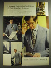 1974 Hart Schaffner & Marx Viracle Suit Ad - Corporate Preferreds