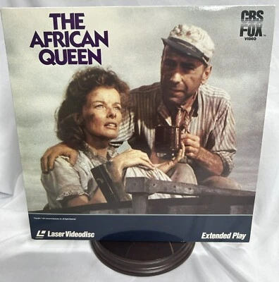 The African Queen Laserdisc Classic Movie  Humphrey Bogart Katherine Hepburn Foto 1 de 2