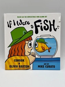 If I Were a Fish - Corook & Olivia Barton with Signed Bookplate (No Dustcover) - Imagen 1 de 5