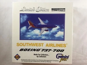 Gemini Jets gjswa253 1:400 Diecast Airliner Southwest Boeing 737-700 Limited Ed - Picture 1 of 1