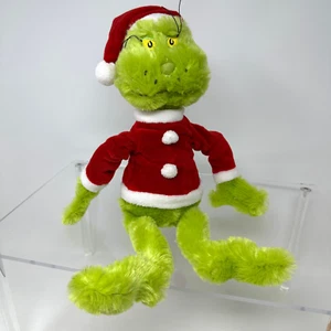 Dr. Seuss the Grinch Plush Stuffed Animal Christmas Santa Suit - Picture 1 of 8