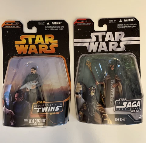 Star Wars Saga Collection Separation Of The Twins Leia Bail Organa & Rep Been Cover
