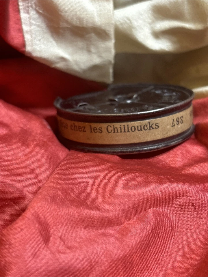 films pathe baby pellicule 9.5 mm fete chez les chilloucks - Photo 1/1