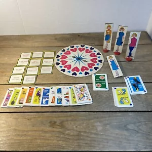 Ersatzteile Vintage 1963 Tammy Brettspiel Originalstücke unvollständiges Set - Bild 1 von 13