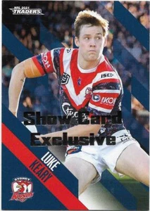 2021 Nrl Traders Luke Keary Roosters Show Card - Picture 1 of 3