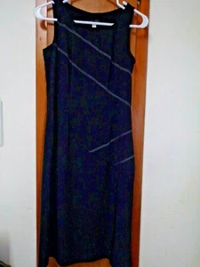 Vestido negro forrado sin mangas FEILANRONI con cremallera lateral - Talla S - Imagen 1 de 7