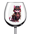 12x Steampunk Cat Tumbler Wine Glass Bottle Vinyl Sticker Decals aa675