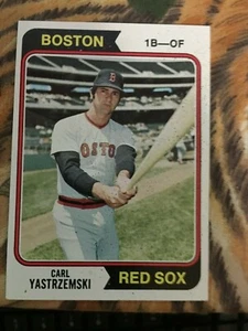 Tarjetas Carl Yastzemski - abastecerse de un miembro del Salón de la Fama - Imagen 1 de 34