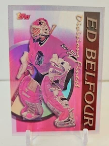 1994-95 Topps Finest Divisions Finest #11 Ed Belfour CHICAGO BLACKHAWKS  - Picture 1 of 6