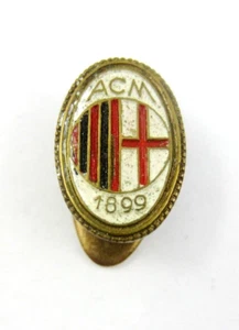 AC MILAN FC Italia Fútbol Club Calcio Pin Ojal - Imagen 1 de 5