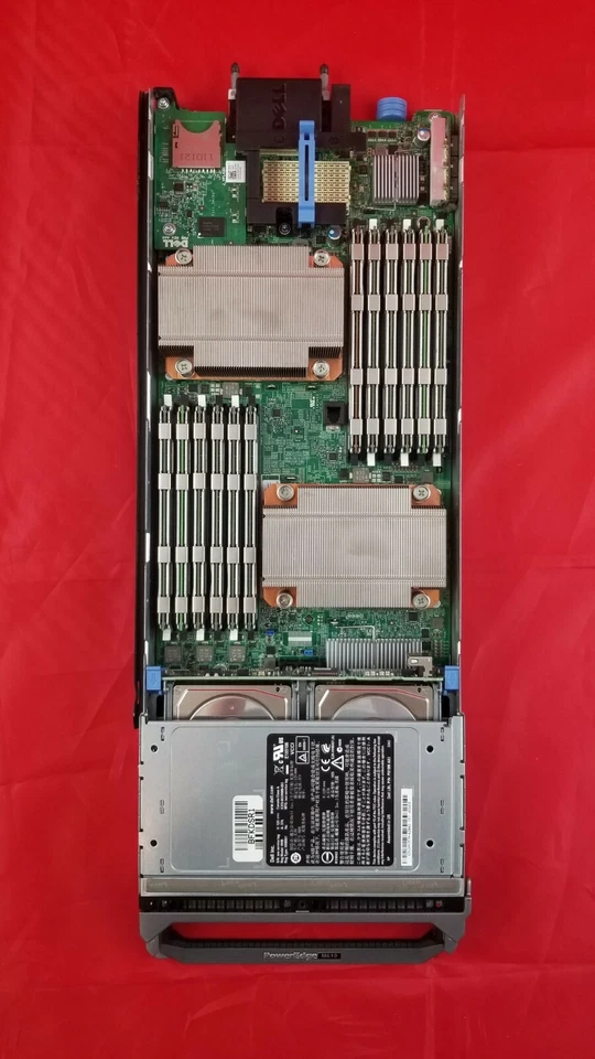 Dell Poweredge M610 Gen 2 Blade Server 2x X5675 3.06GHz 6C 96GB 2x 300GB 10K - Image 1 of 4