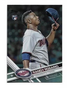 2017 Topps Update RAINBOW FOIL SP REFRACTOR RANDY ROSARIO RC MINNESOTA TWINS - Picture 1 of 1