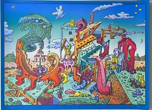Letters on Vacation by David Welker Art Print 2015 ed:100 - Picture 1 of 2