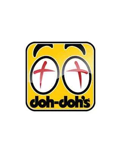 Shorty's Skateboard Doh Doh's Eyes Bushings Logo Sticker 2,5" x 2,5" groß - Bild 1 von 2