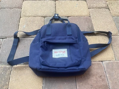 Hot Style BESTIE Azul Marinho Pequena Mochila Universitária de Nylon Bolsa de Ombro UAU!!! - Imagem 1 de 4