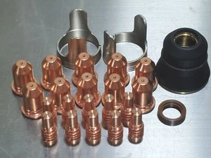 Harbor Freight Titanium Plasma65 TI-PC65 Torch Tips Electrode 59164 59182 58895 - Picture 1 of 24