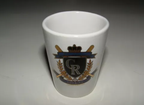 Colorado Rockies Decorative Ceramic Shot Glass, MLB 1998, pre-owned Cover