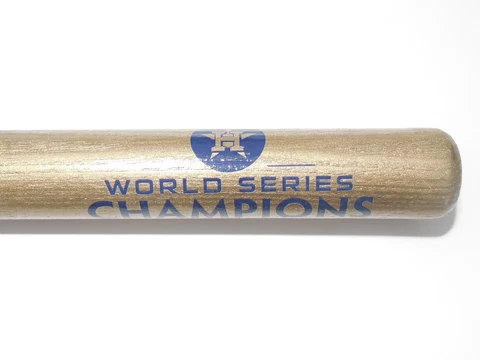 Houston Astros Gold Rush Collection World Series Champions Mini Bat Limited Cover