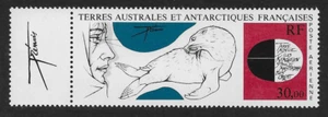 FRENCH ANTARCTIC TAAF 1985 MARINE LIFE FUR SEAL EXPLORER SET MNH - Picture 1 of 1