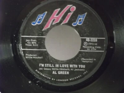 Al Green,HI 2216"I'm Still In Love With You"US,7" 45,1972 sweet soul hit, Mint- - Image 1 of 2