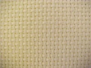 Charles Craft Cross Stitch Fabric Aida 12" x 18" 11 Ct  Antique White Cotton New - Picture 1 of 1