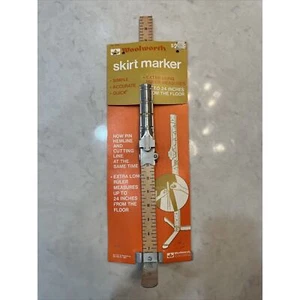 Woolworth 24” Skirt Marker Tool New Original Box W26 Vintage - Picture 1 of 11