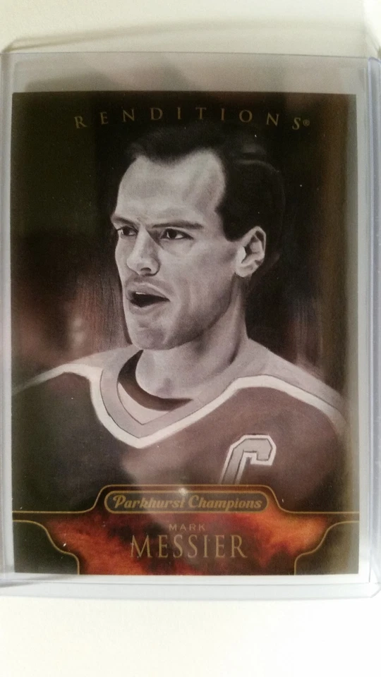 2011-12 Parkhurst Champions Mark Messier Renditions B&W SP #155 - Image 1 of 1
