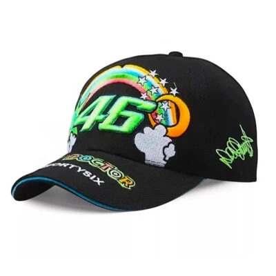 Gorra Valentino Rossi Sun and Moon Racing - VR/46 - MotoGP - The Doctor - AGV Hat Foto 1 de 4