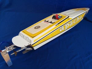 Motoscafo Scafo Barca Rc usato Misura 91 cm x 19,5 Stampato In VTR poliestere - Foto 1 di 7
