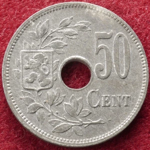 Bélgica 50 céntimos 1918 (B1106) - Imagen 1 de 2