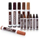 Furniture Touch Up Marker 12PCS Repair Kit Cover Wood Scratch- Markers and W..