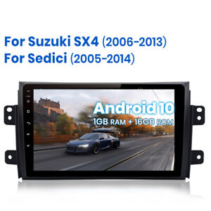 Android 12 Car Radio Stereo GPS Navi WIFI DAB USB BT For Suzuki SX4 2006-13 Fiat