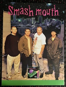 SMASH MOUTH Fush Yu Mang 18x24 record store promo poster 1997 Pop PUNK ska - Picture 1 of 6