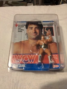 Vintage WCW Galoob “Z Man” Tom Zenk New on Card 1990 - Imagen 1 de 4