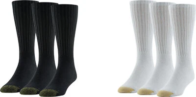 GOLDTOE Men's Ultra Tec Crew Athletic Socks (3 Pairs) - Image 1 of 4