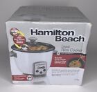 Hamilton Beach 37506 Digital Rice Cooker 6 Cup - Brand New