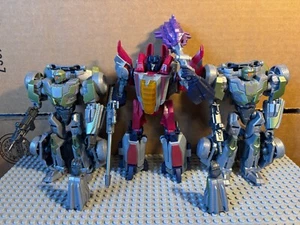 Transformers Studio Series Gamer Edition Starscream and 2 Decepticon Soldiers - Picture 1 of 1