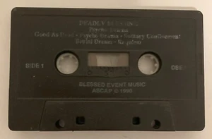 Deadly Blessing - Psycho Drama POWER thrash metal 1990--TAPE ONLY - Picture 1 of 1