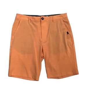 Rip Curl Shorts Mens 33 Boardwalk Hybrid Mirage Cantaloupe Orange Beach Wear