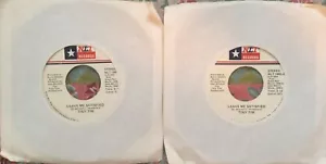 TINY TIM Leave Me Satisfied 7" 45 Single TWO COPIES 1988 Mint NOS New Old Stock - Picture 1 of 3