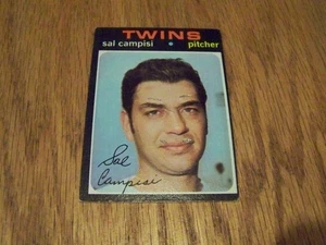 SAL CAMPISI 1971 TOPPS BASEBALL CARD #568 - Picture 1 of 1