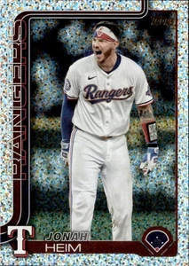 Mini diamante 2025 Topps Serie 1 Jonah Heim Texas Rangers #51 - Imagen 1 de 2
